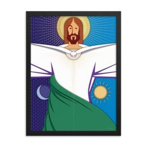 God of Night & Day (Framed)