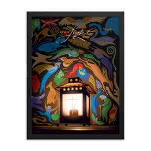 Let Your Light Shine (Framed)