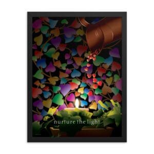 Nurture the Light (Framed)