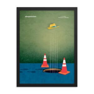 Absquatulate (Framed)