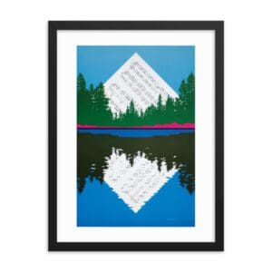Mountain Music (Framed)