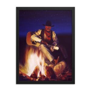 Six-String Cowboy (Framed)