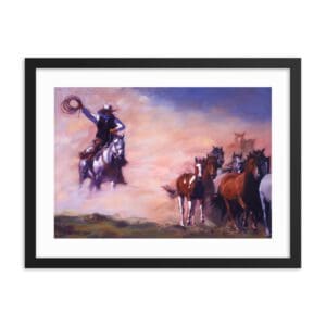 Roundup (Framed)