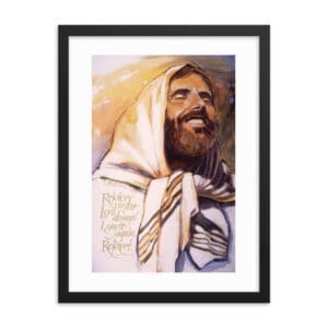 Rejoice in the Lord (Framed)