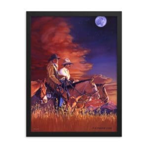 Moon Riders (Framed)
