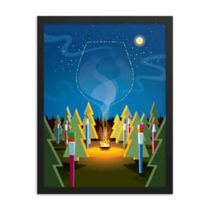 Vintage Sparks (Framed)