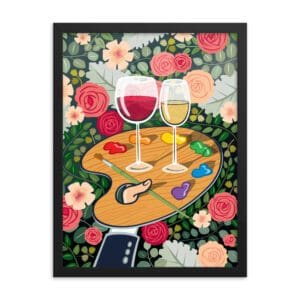 Vintage Palette (Framed)