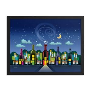 Vintage Neighborhood (Framed)