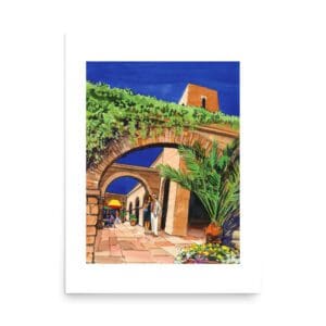 Borgata Vines – Watercolor