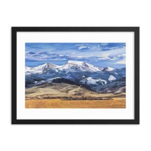Hollow Top Mountain (Framed)
