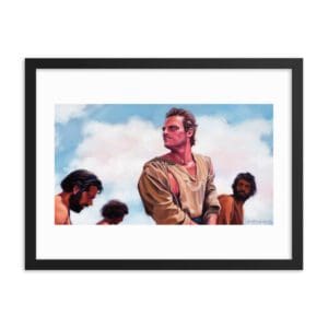 No Water For Him (Framed)