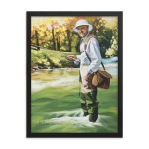 At One With The Stillwater (Framed)